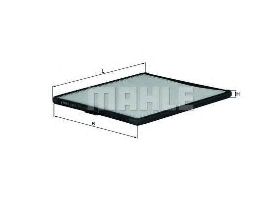 Элемент воздушного фильтра Mahle Original LX624 цена, от 4.28 USD